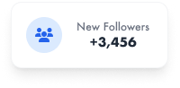 New Followers +3,456